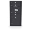 4C Standard Mailbox with 4 Doors & 1 Parcel Locker