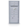 4C Standard Mailbox with 4 Doors & 1 Parcel Locker