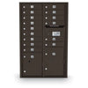 4C Standard Mailbox with 15 Doors & 2 Parcel Lookers