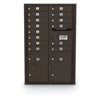 4C Standard Mailbox with 14 Doors & 2 Parcel Lookers
