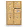 4C Standard Mailbox with 13 Doors & 2 Parcel Lookers