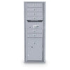 4C Standard Mailbox with 6 Doors & 1 Parcel Locker