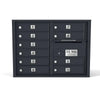 4C Standard Mailbox with 10 Doors