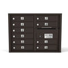 4C Standard Mailbox with 10 Doors