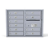 4C Standard Mailbox with 10 Doors