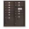 4C Standard Mailbox with 10 Doors & 2 Parcel Lockers