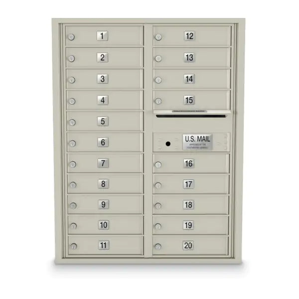 4C Standard Mailbox with 20 Doors