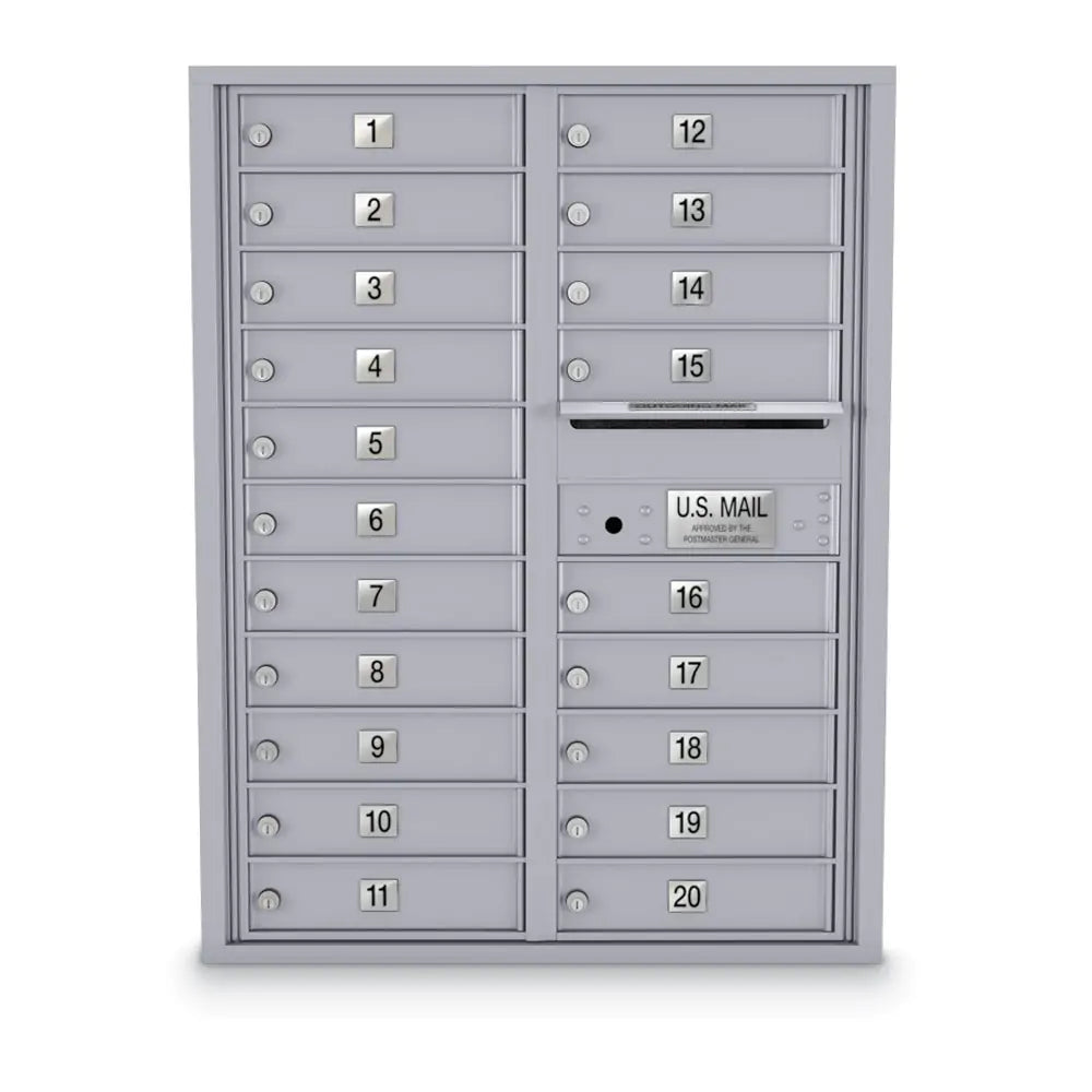 4C Standard Mailbox with 20 Doors