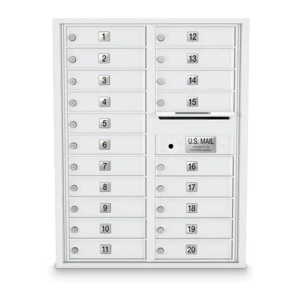 4C Standard Mailbox with 20 Doors