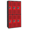 Ventilated Gym & PE Locker — 2 Tier, 3 Wide