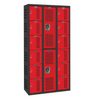 Ventilated Gym & PE Locker — Combo 6-2-6 Tier, 3 Wide - Your Locker Store