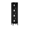 Traditional Metal Locker — 4 Tier, 1 Wide