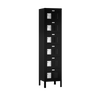 Traditional Metal Locker — 6 Tier, 1 Wide