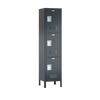 Traditional Metal Locker — 3 Tier, 1 Wide