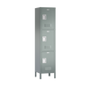 Traditional Metal Locker — 3 Tier, 1 Wide