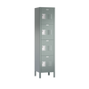 Traditional Metal Locker — 4 Tier, 1 Wide