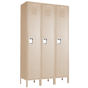 Vanguard Metal Locker — 1 Tier, 3 Wide