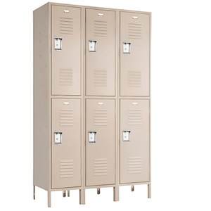 Vanguard Metal Locker — 2 Tier, 3 Wide