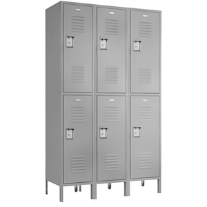 Vanguard Metal Locker — 2 Tier, 3 Wide