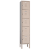 Vanguard Metal Locker — 5 Tier, 1 Wide - Your Locker Store