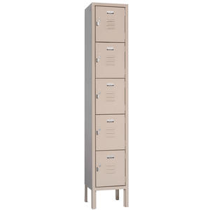 Vanguard Metal Locker — 5 Tier, 1 Wide