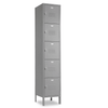 Vanguard Metal Locker — 5 Tier, 1 Wide - Your Locker Store