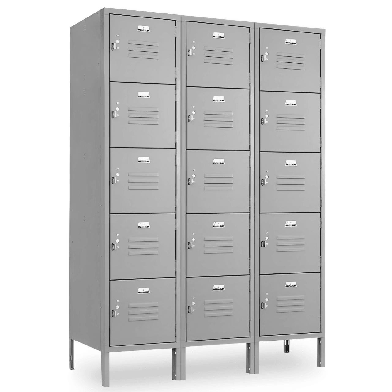 Vanguard Metal Locker — 5 Tier, 3 Wide - Your Locker Store