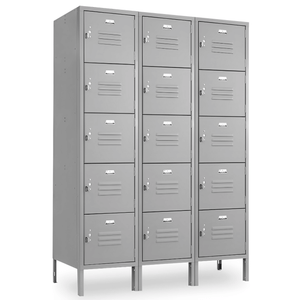 Vanguard Metal Locker — 5 Tier, 3 Wide