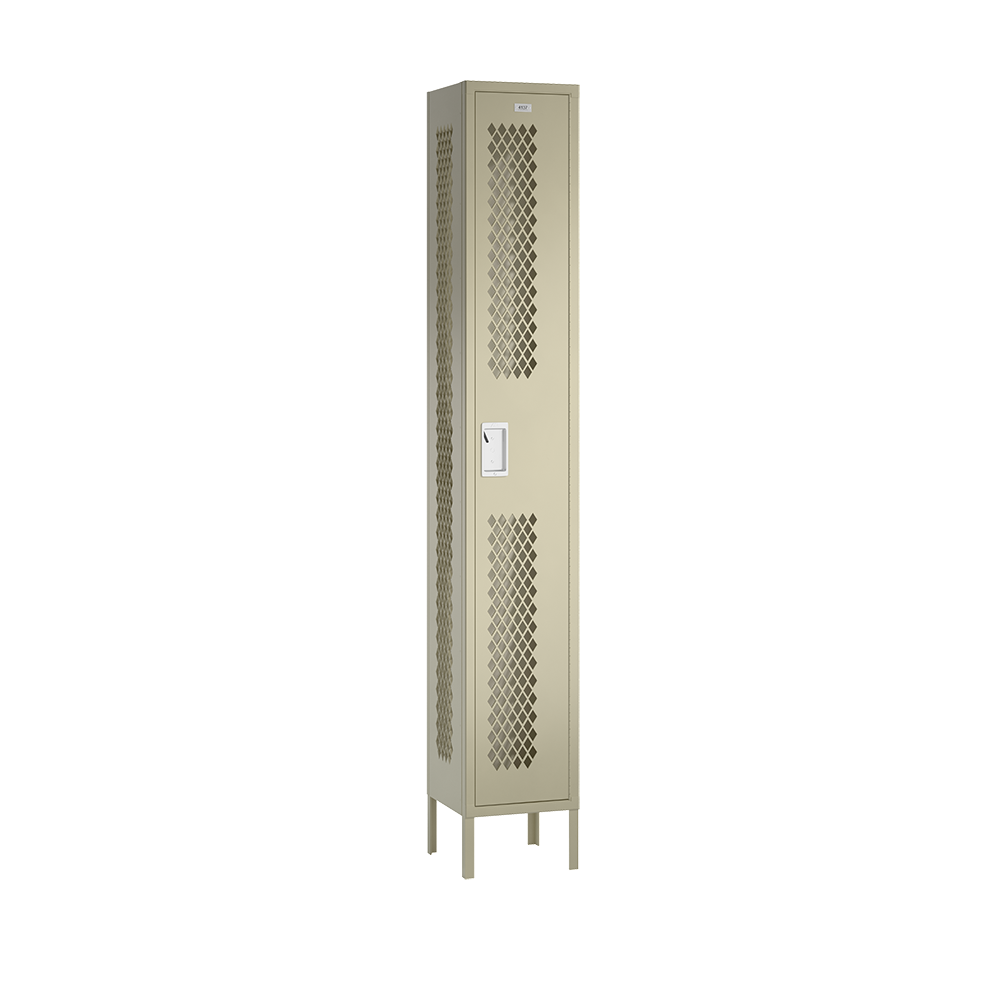 Competitor Athletic Metal Locker — 1 Tier, 1 Wide
