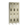 Competitor Athletic Metal Locker — 2 Tier, 3 Wide