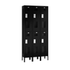 Competitor Athletic Metal Locker — 2 Tier, 3 Wide