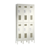 Competitor Athletic Metal Locker — 2 Tier, 3 Wide