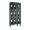 Competitor Athletic Metal Locker — 3 Tier, 3 Wide