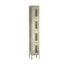 Competitor Athletic Metal Locker — 4 Tier, 1 Wide