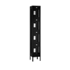 Competitor Athletic Metal Locker — 4 Tier, 1 Wide
