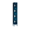 Competitor Athletic Metal Locker — 4 Tier, 1 Wide