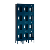 Competitor Athletic Metal Locker — 4 Tier, 3 Wide