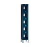 Competitor Athletic Metal Locker — 5 Tier, 1 Wide