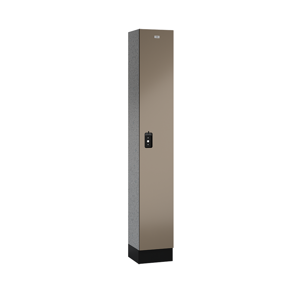 Traditional Phenolic Locker — 1 Tier, 1 Wide