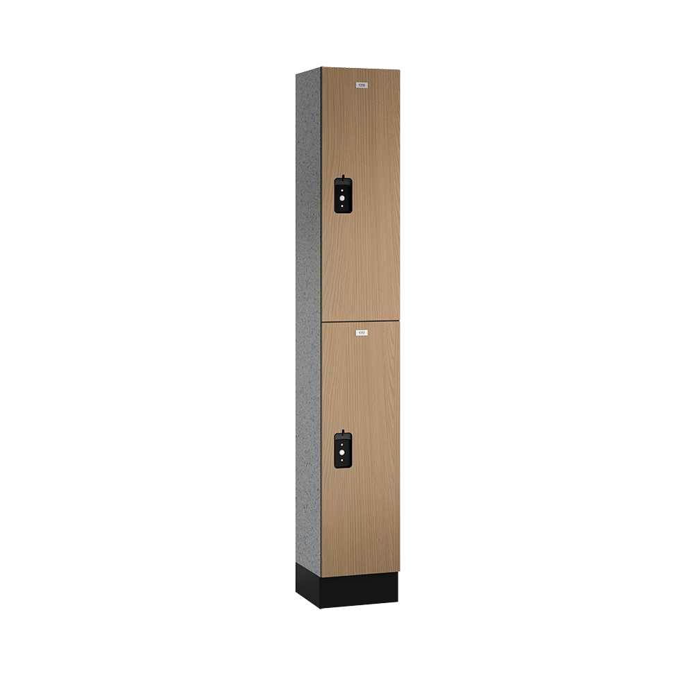 Traditional Phenolic Locker — 2 Tier, 1 Wide