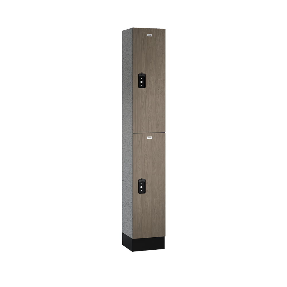 Traditional Phenolic Locker — 2 Tier, 1 Wide