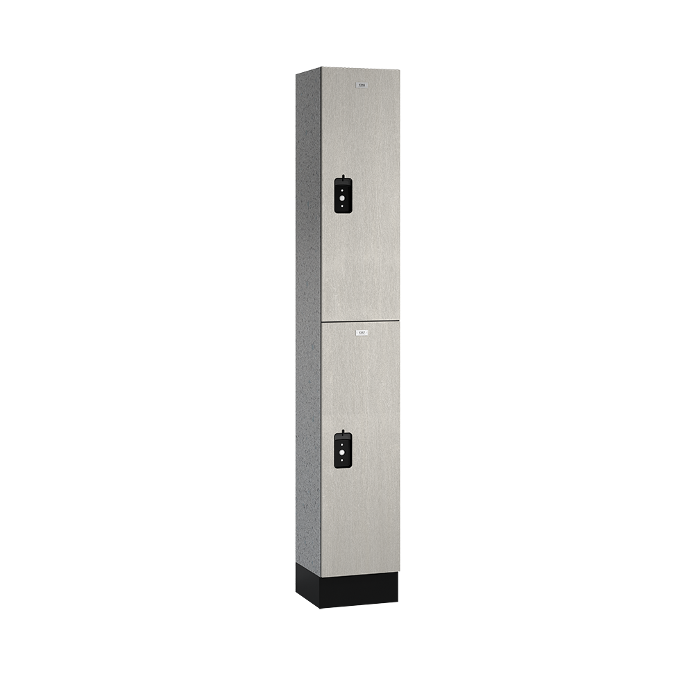 Traditional Phenolic Locker — 2 Tier, 1 Wide