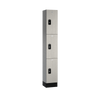 Traditional Phenolic Locker — 3 Tier, 1 Wide
