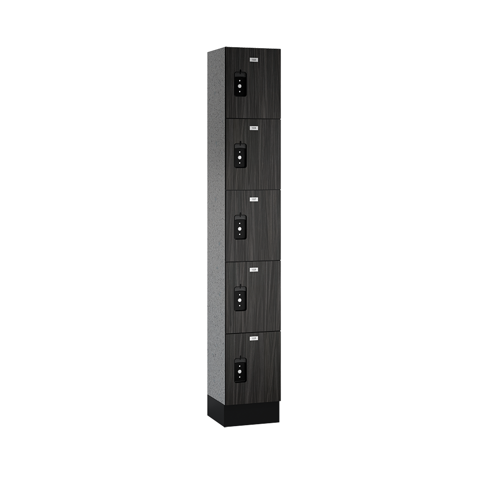 Traditional Phenolic Locker — 5 Tier, 1 Wide