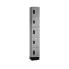 Traditional Phenolic Locker — 5 Tier, 1 Wide