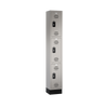 Traditional HDPE Solid Plastic Locker — 3 Tier, 1 Wide