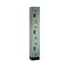 Traditional HDPE Solid Plastic Locker — 3 Tier, 1 Wide