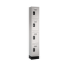 Traditional HDPE Solid Plastic Locker — 4 Tier, 1 Wide