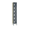 Traditional Metal Locker — 6 Tier, 1 Wide