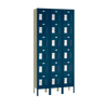 Traditional Metal Locker — 6 Tier, 3 Wide